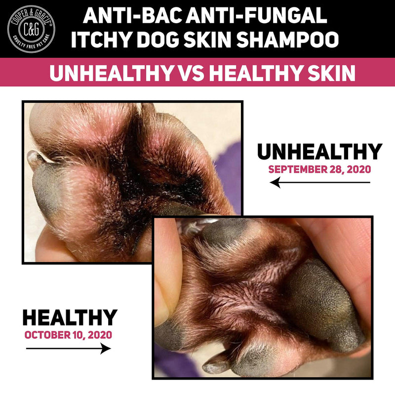 Anti-bacterial Anti-fungal Dog Shampoo - Cooper & Gracie™ Limited 