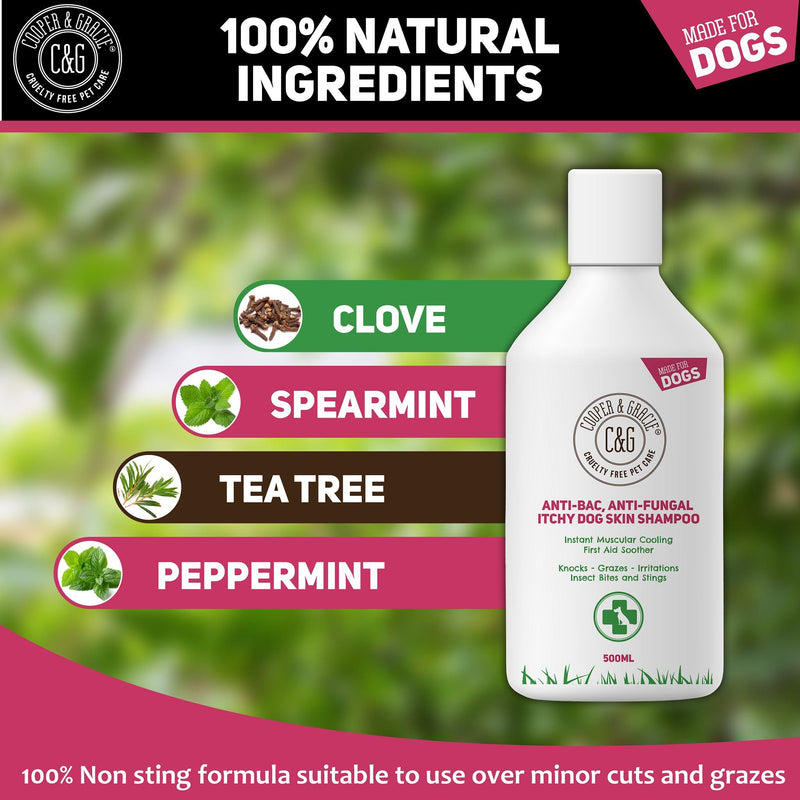Anti-bacterial Anti-fungal Dog Shampoo - Cooper & Gracie™ Limited 
