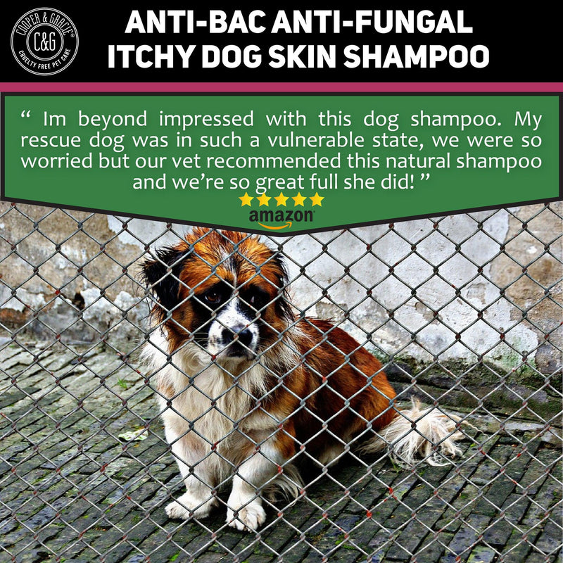 Anti-bacterial Anti-fungal Dog Shampoo - Cooper & Gracie™ Limited 