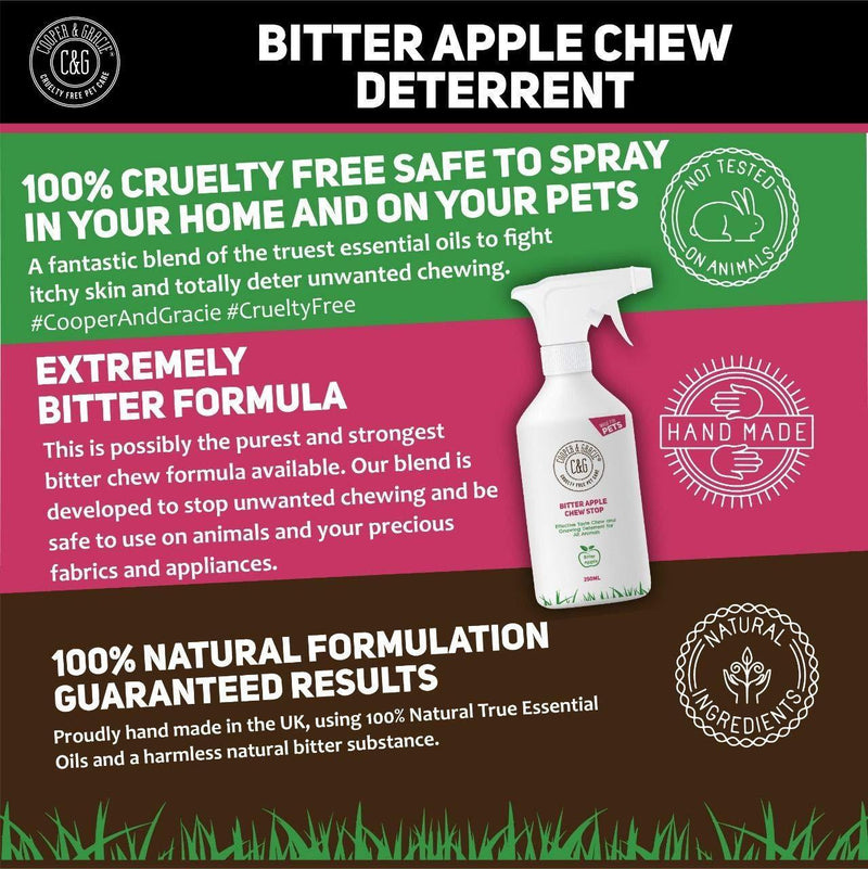 Anti-Chew Bitter Apple Spray - Cooper & Gracie™ Limited 