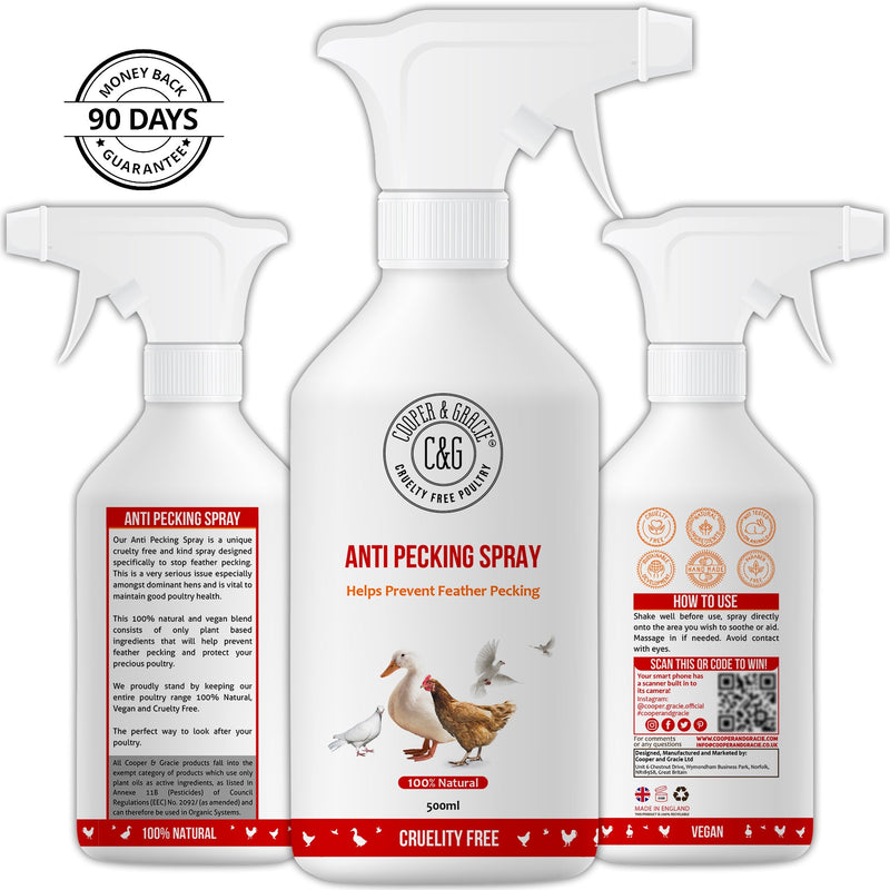 Anti-Feather Pecking Spray - Cooper & Gracie™ Limited 