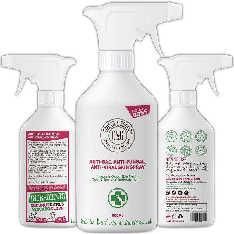 Anti-Itch Spray for Dogs - Cooper & Gracie™ Limited 