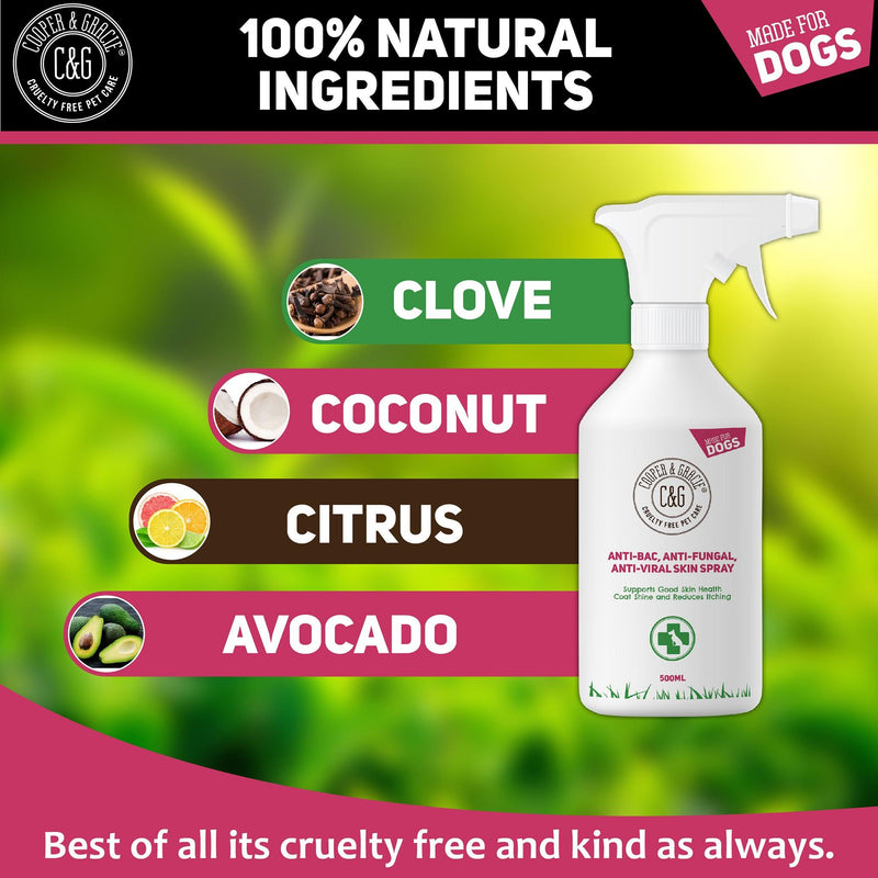 Anti-Itch Spray for Dogs - Cooper & Gracie™ Limited 