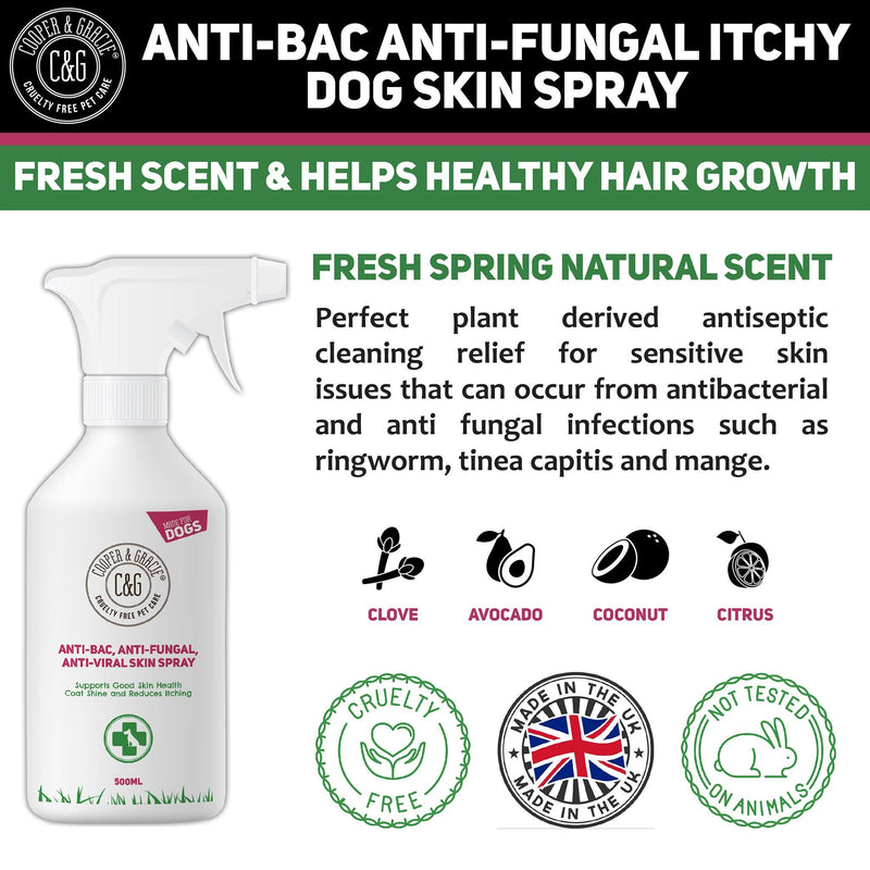 Anti-Itch Spray for Dogs - Cooper & Gracie™ Limited 