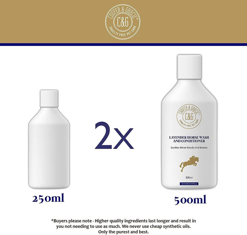 Antibacterial Horse Wash and Conditioner with Lavender - Cooper & Gracie™ Limited 
