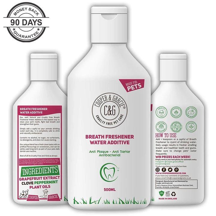 Breath Freshener Anti Plaque Water Additive for Dogs - Cooper & Gracie™ Limited 