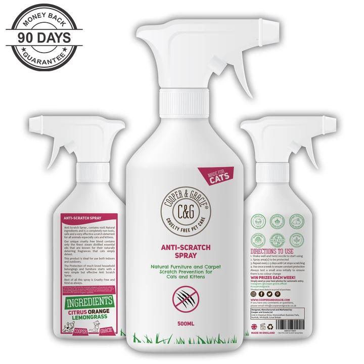 Cat Anti Scratch Spray - Cooper & Gracie™ Limited 