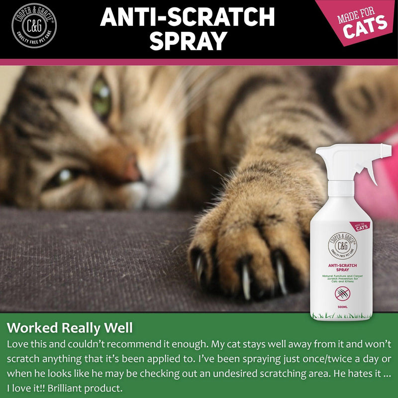 Cat Anti Scratch Spray - Cooper & Gracie™ Limited 