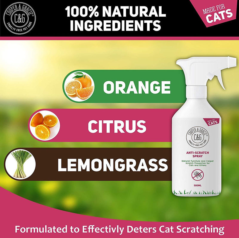 Cat Anti Scratch Spray - Cooper & Gracie™ Limited 