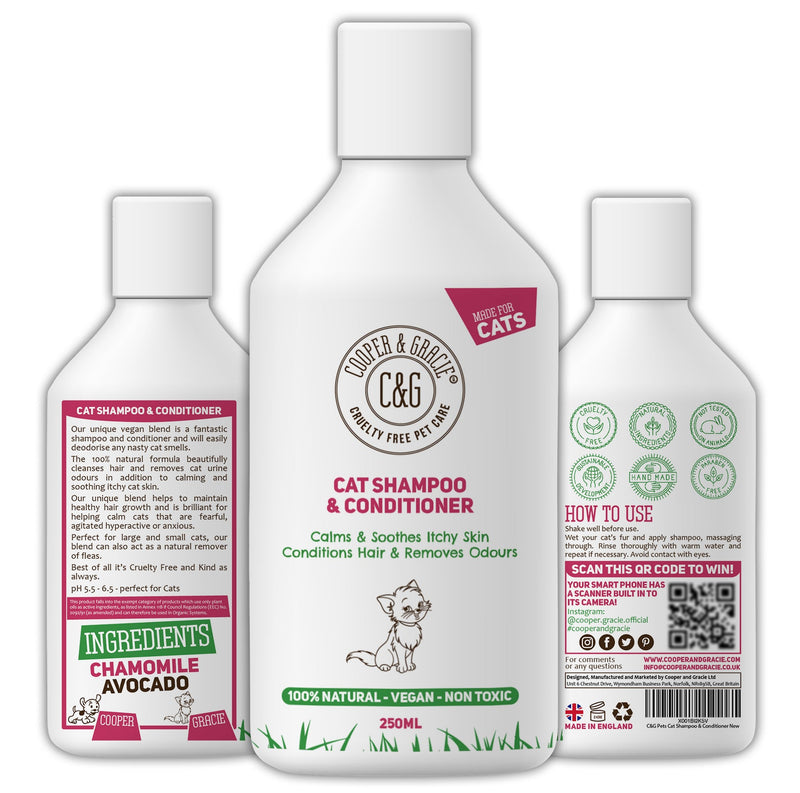 Cat Shampoo & Conditioner - Cooper & Gracie™ Limited 