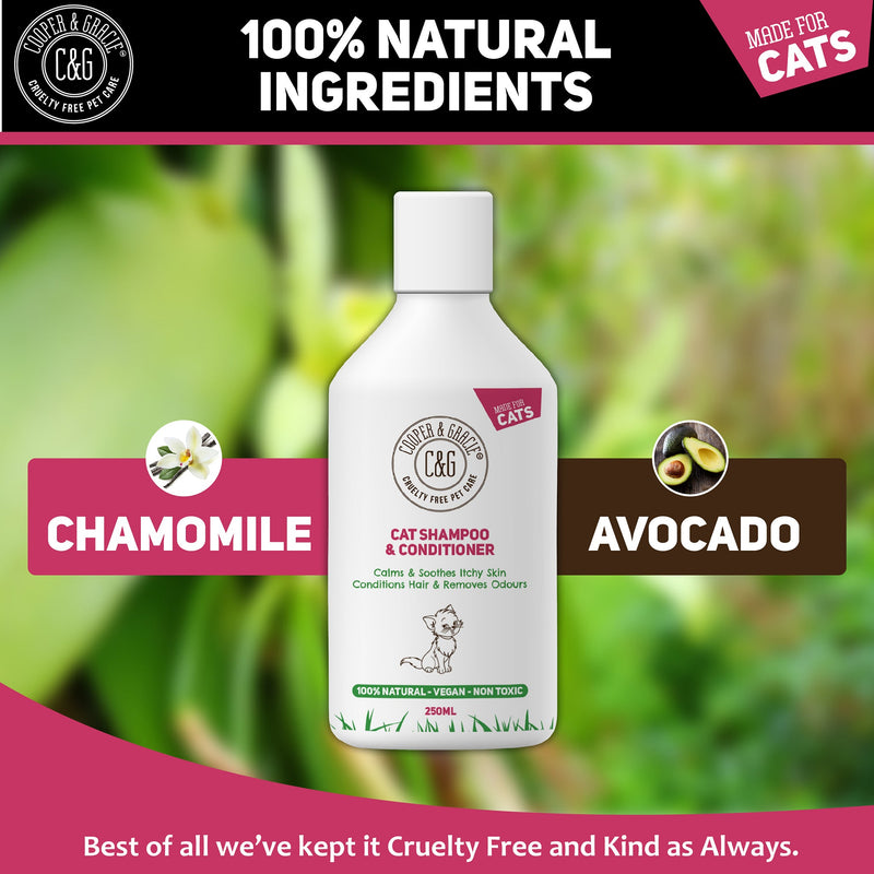 Cat Shampoo & Conditioner - Cooper & Gracie™ Limited 