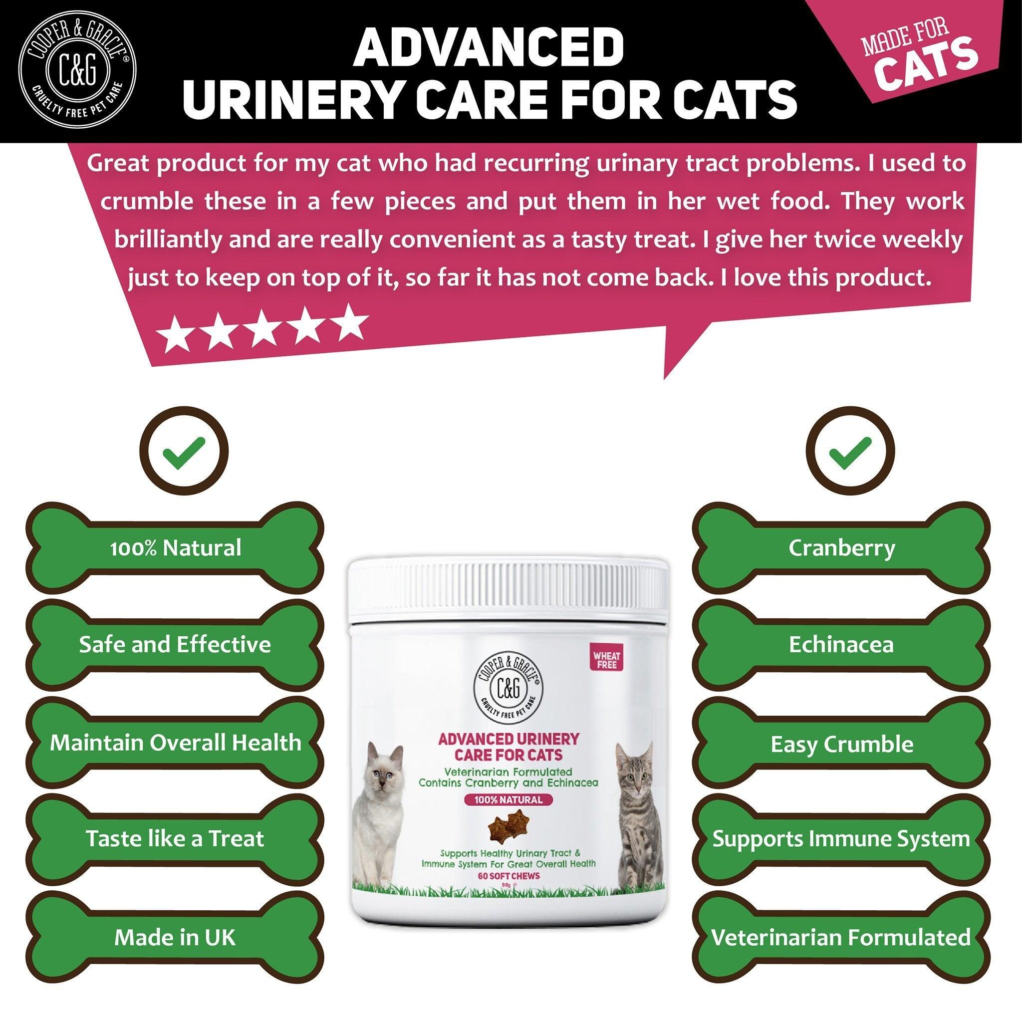 Cat Urinary Health Supplements - Cooper & Gracie™ Limited 