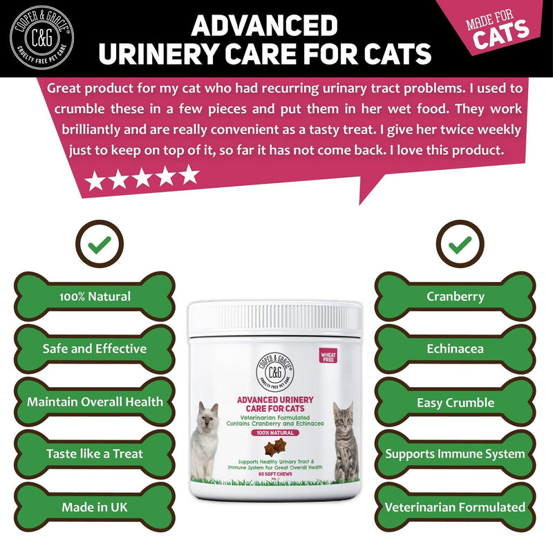 Cat Urinary Health Supplements - Cooper & Gracie™ Limited 