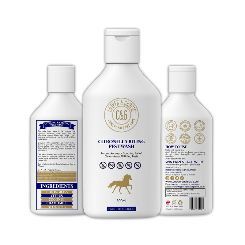 Citronella Wash for Horses - Cooper & Gracie™ Limited 