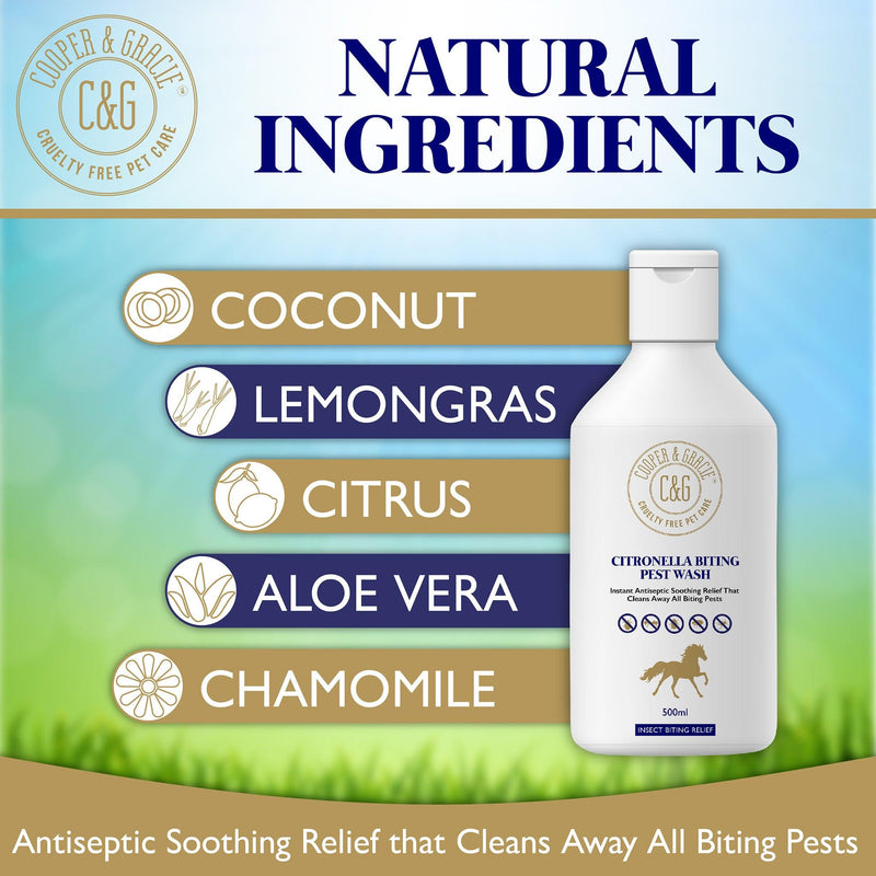 Citronella Wash for Horses - Cooper & Gracie™ Limited 