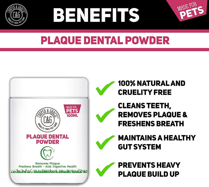 Dental Powder for Dogs and Cats – With Turmeric - Cooper & Gracie™ Limited 