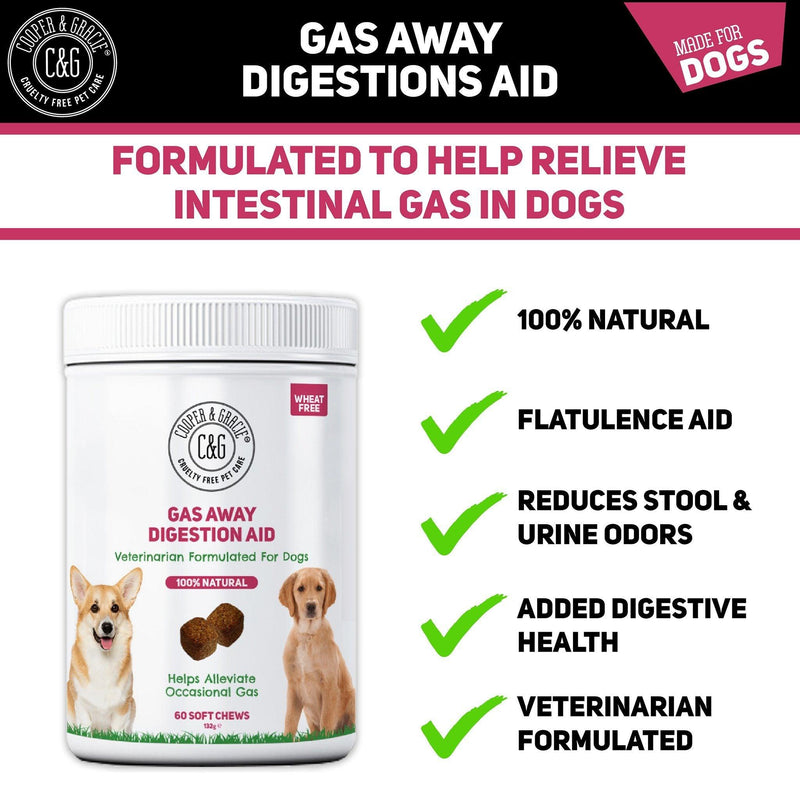 Dog Gas Supplements - Cooper & Gracie™ Limited 