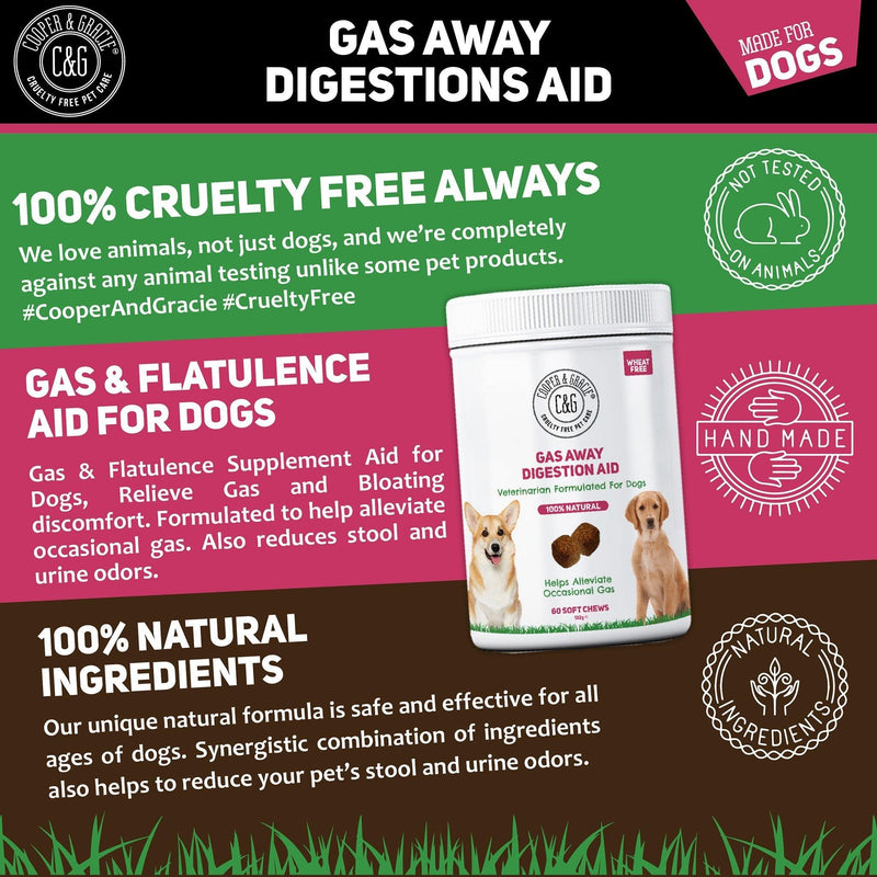 Dog Gas Supplements - Cooper & Gracie™ Limited 