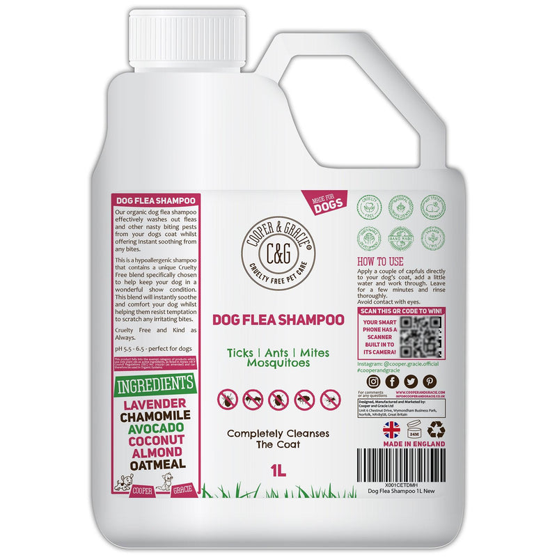 Flea and Tick Shampoo for Dogs - Cooper & Gracie™ Limited 