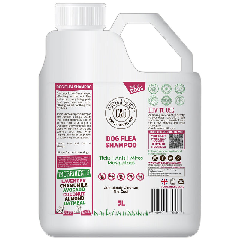 Flea and Tick Shampoo for Dogs - Cooper & Gracie™ Limited 