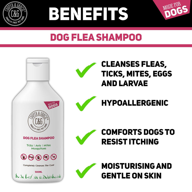 Flea and Tick Shampoo for Dogs - Cooper & Gracie™ Limited 