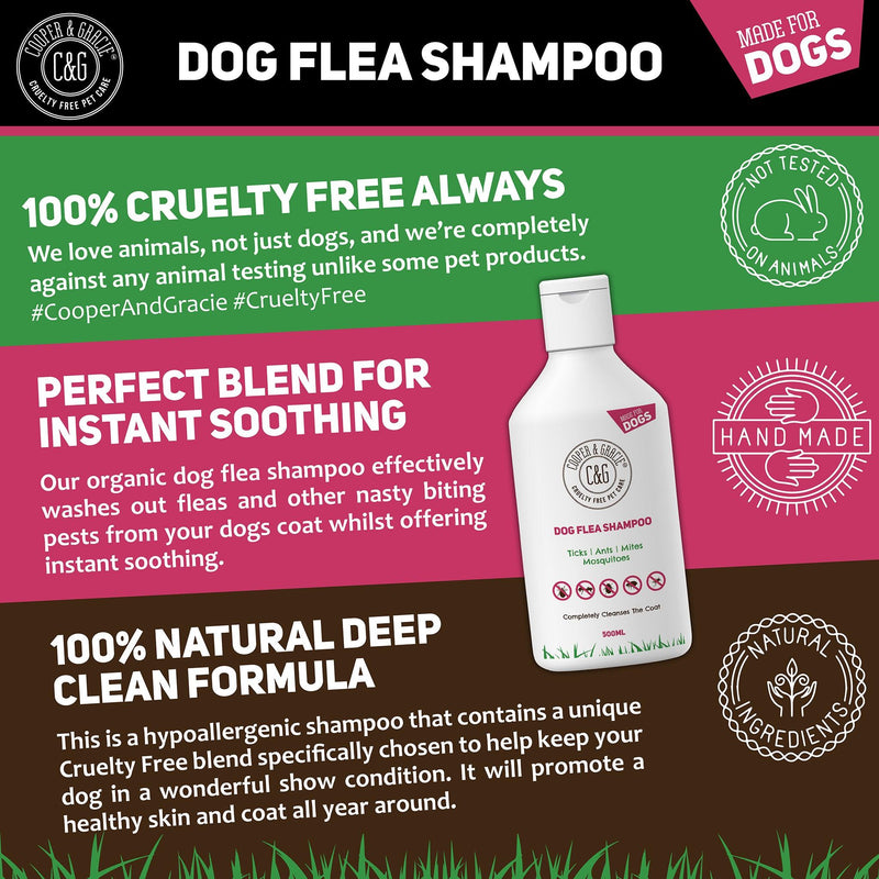 Flea and Tick Shampoo for Dogs - Cooper & Gracie™ Limited 
