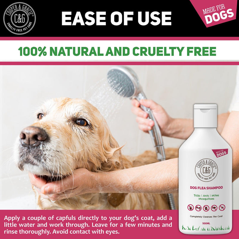 Flea and Tick Shampoo for Dogs - Cooper & Gracie™ Limited 