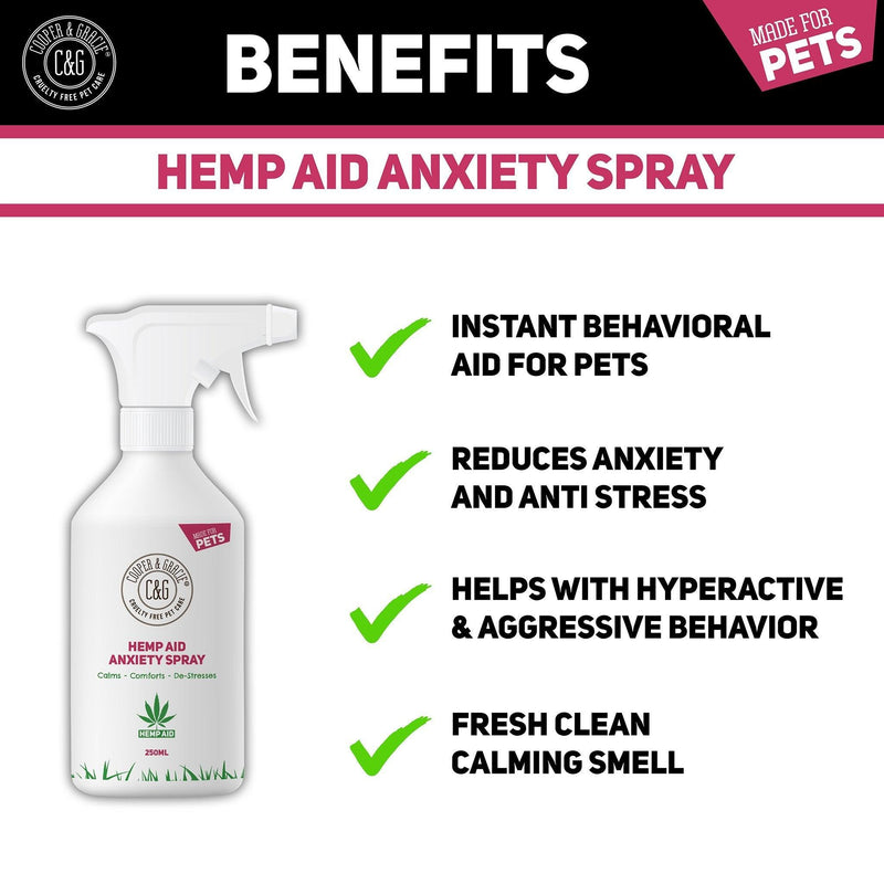 Hemp Pet Calming Spray - Cooper & Gracie™ Limited 