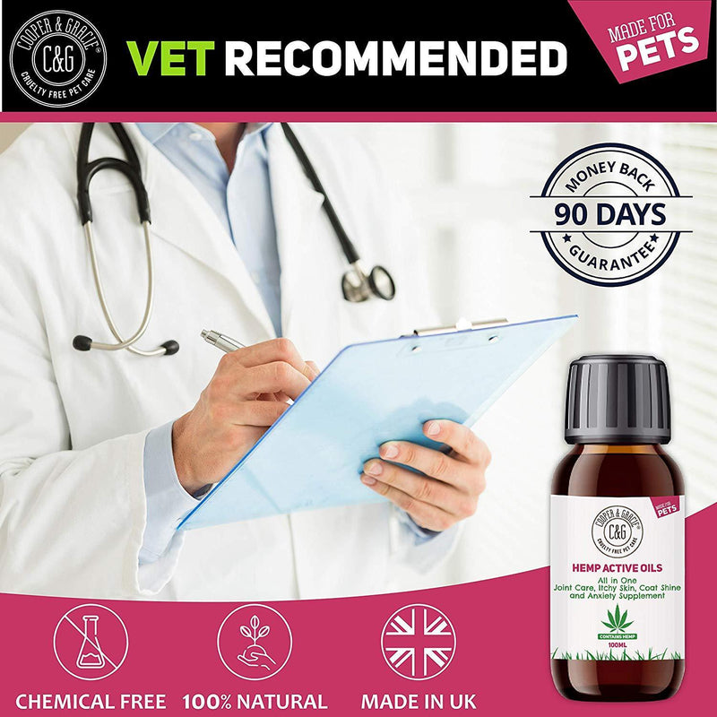 Hemp Pet Oil Supplement for Joints - Cooper & Gracie™ Limited 