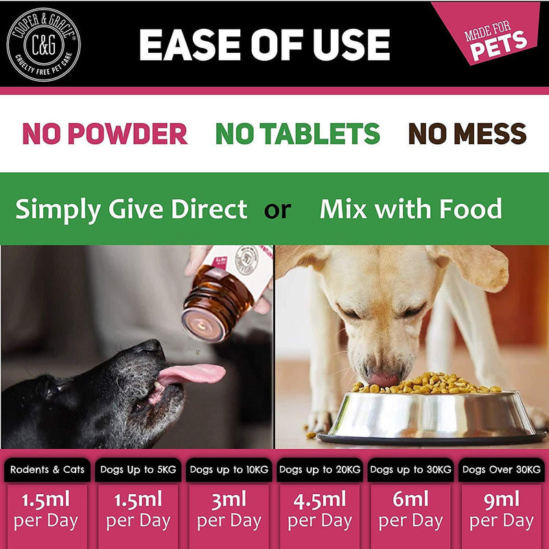 Hemp Pet Oil Supplement for Joints - Cooper & Gracie™ Limited 