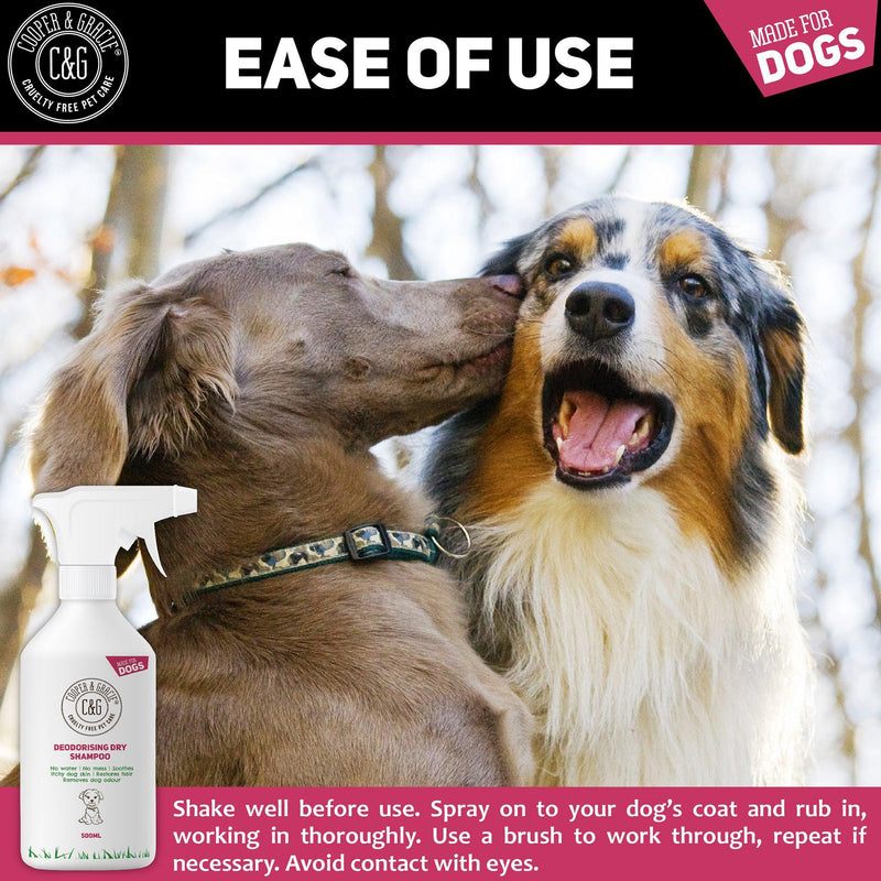 Hypoallergenic Dry Shampoo for Dogs - Cooper & Gracie™ Limited 
