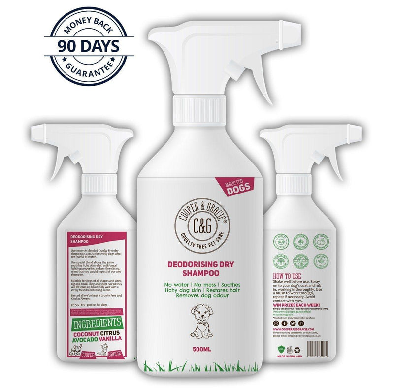 Hypoallergenic Dry Shampoo for Dogs - Cooper & Gracie™ Limited 
