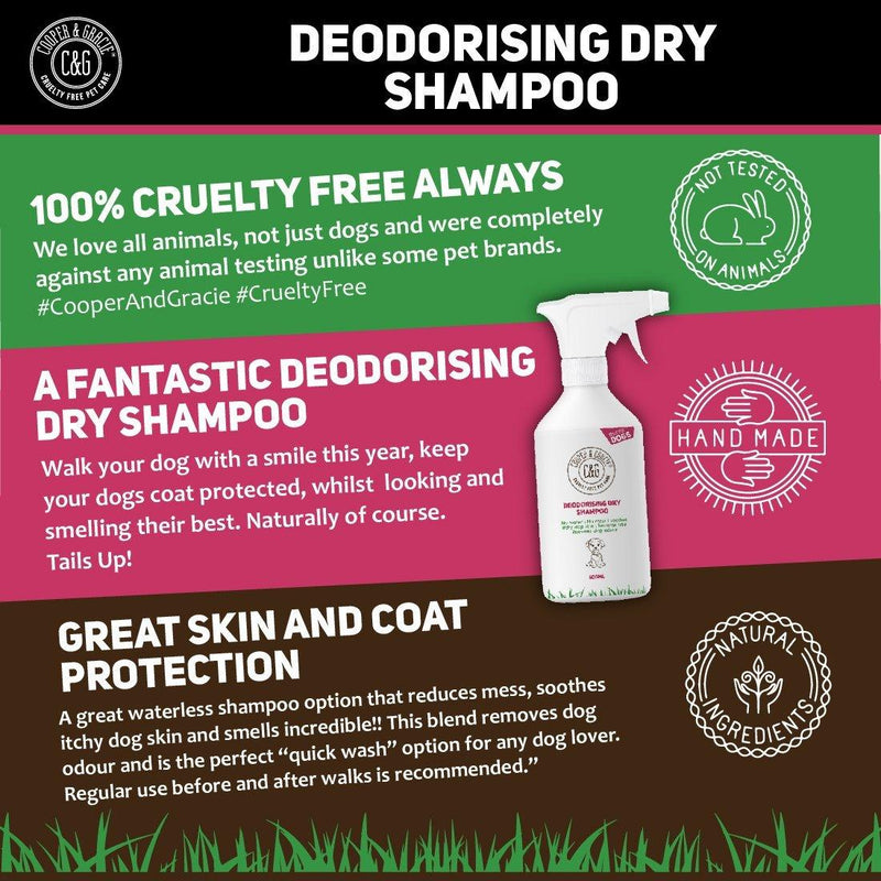 Hypoallergenic Dry Shampoo for Dogs - Cooper & Gracie™ Limited 