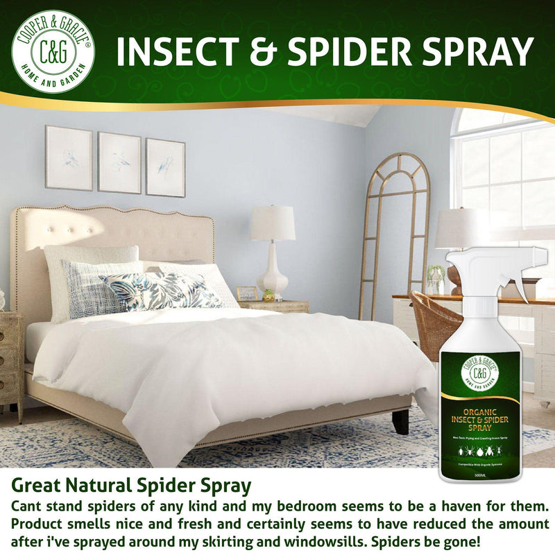 Insect and Spider Spray – Natural and Pet-Safe - Cooper & Gracie™ Limited 