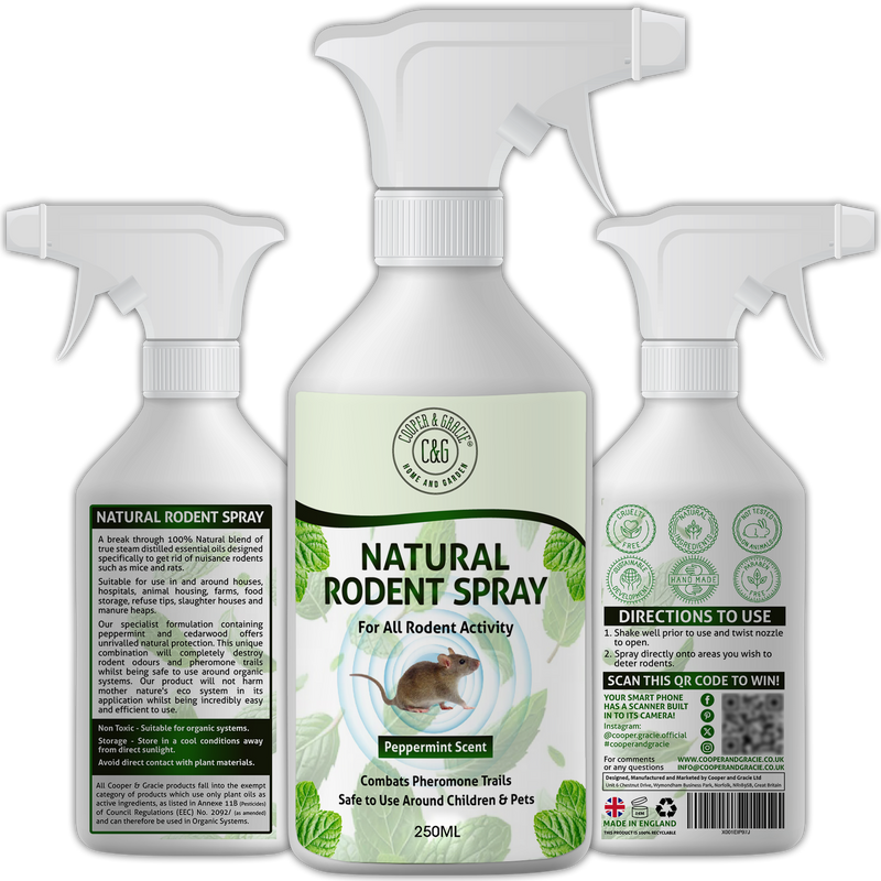 Natural Rodent Repellent & Odour Remover