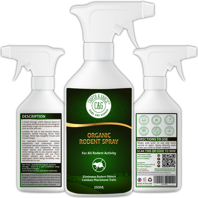 Natural Rodent Repellent & Odour Remover