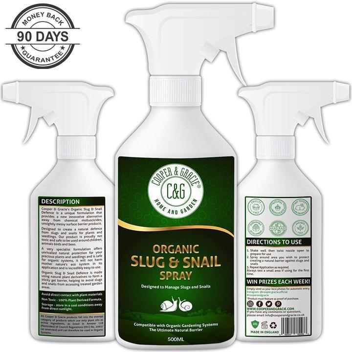 Natural Anti Slug and Snail Spray - Cooper & Gracie™ Limited 