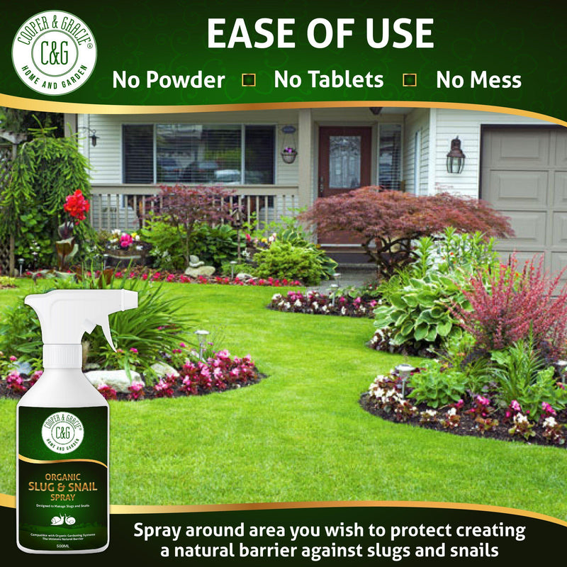 Natural Anti Slug and Snail Spray - Cooper & Gracie™ Limited 
