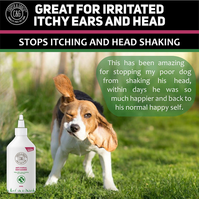 Natural Ear Cleaner for Dogs - Cooper & Gracie™ Limited 