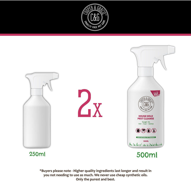 Natural Household Flea and Tick Spray - Cooper & Gracie™ Limited 