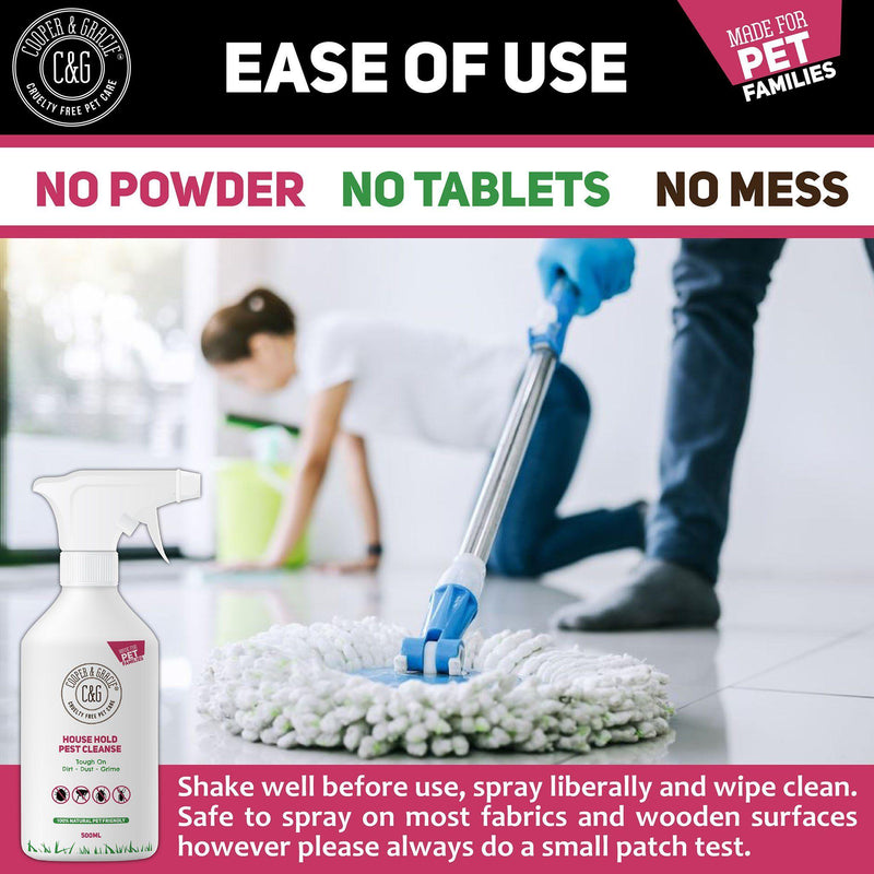 Natural Household Flea and Tick Spray - Cooper & Gracie™ Limited 