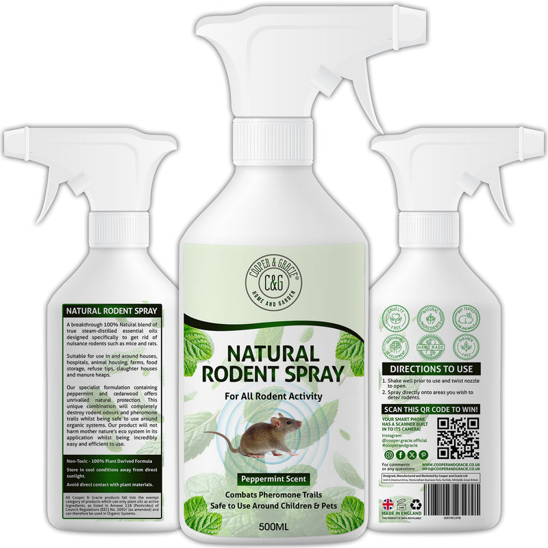 Natural Rodent Repellent & Odour Remover