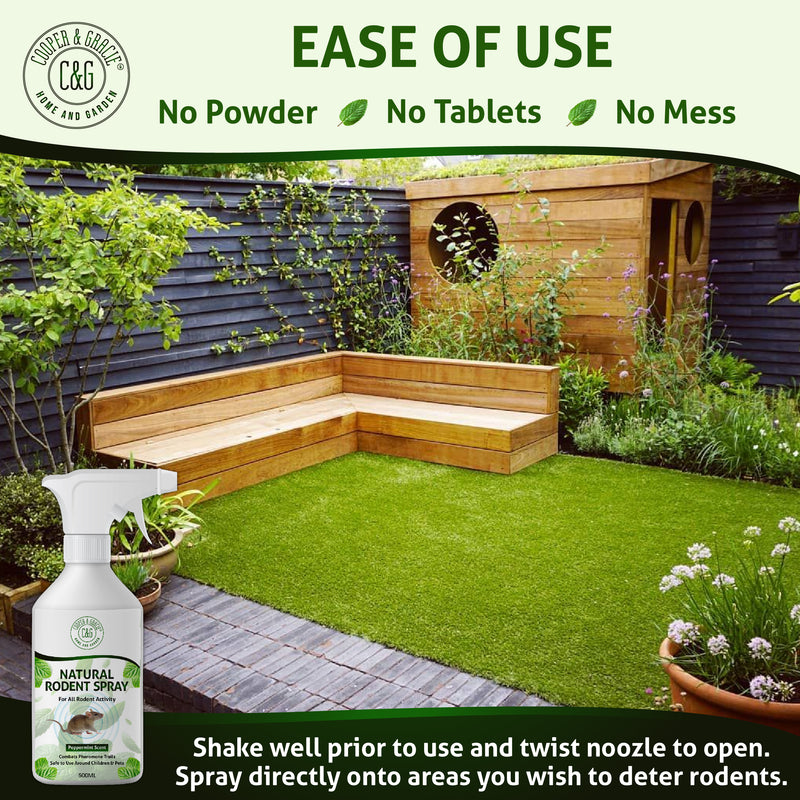 Natural Rodent Repellent & Odour Remover