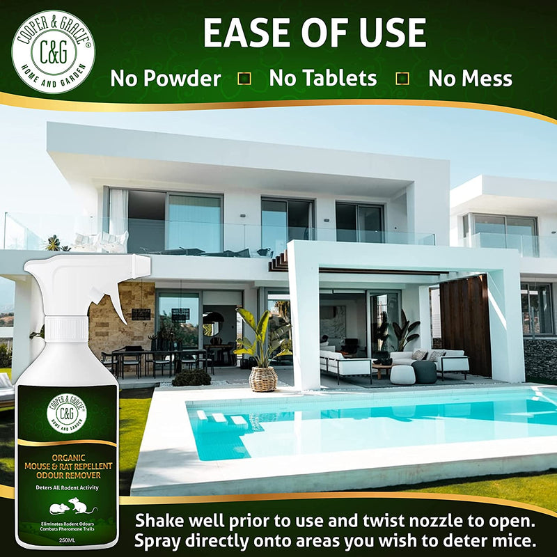 Organic Mouse & Rat Repellent - Cooper & Gracie™ Limited 