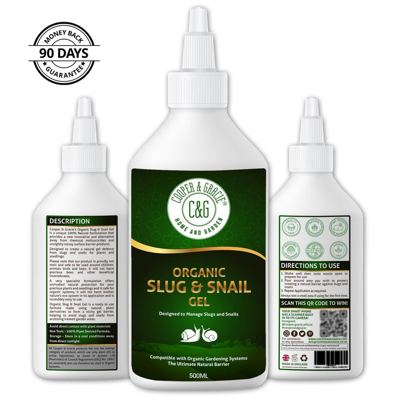 Organic Slug and Snail Defence Gel - Cooper & Gracie™ Limited 