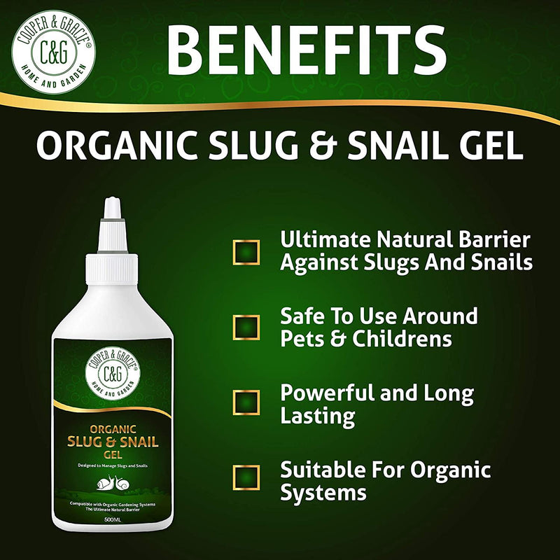 Organic Slug and Snail Defence Gel - Cooper & Gracie™ Limited 