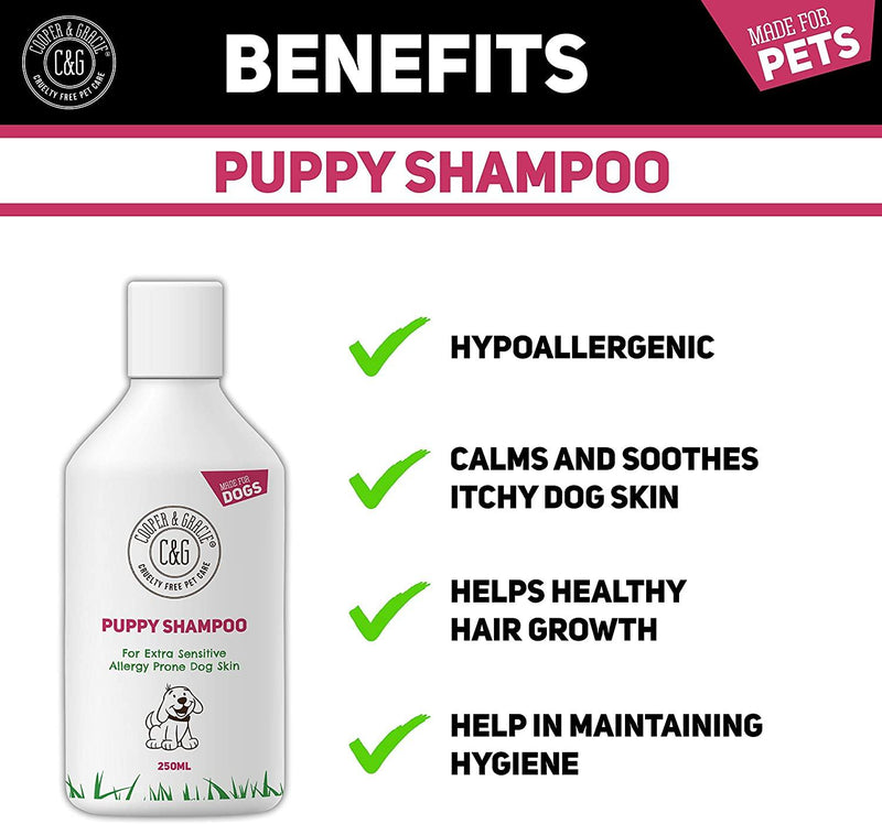 Puppy Shampoo - Anti Itch for Sensitive Skin - Cooper & Gracie™ Limited 