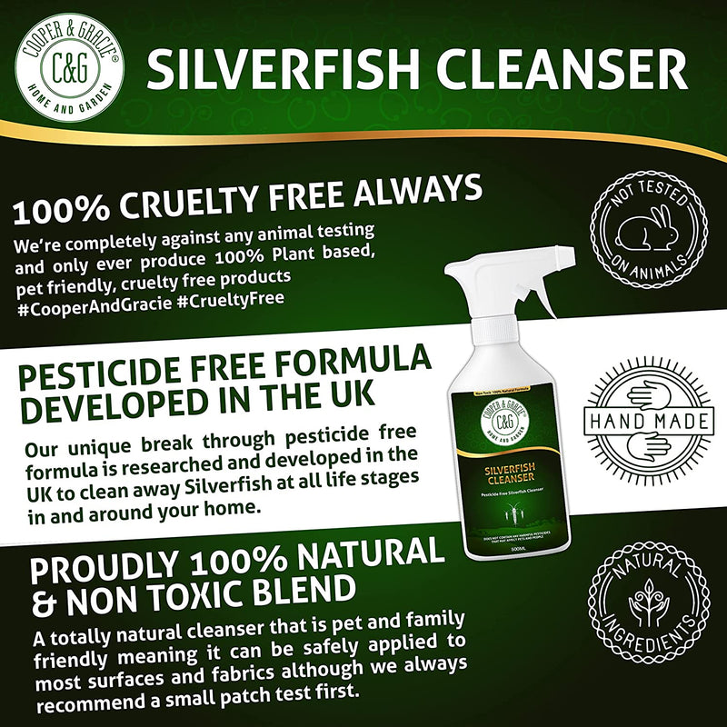 Silverfish Cleanser Spray - Cooper & Gracie™ Limited 