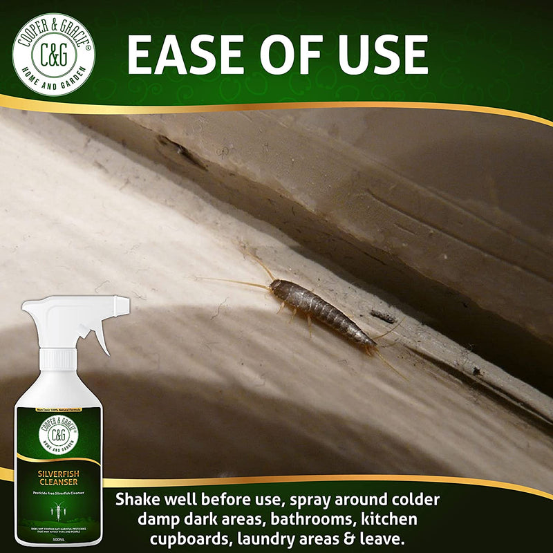 Silverfish Cleanser Spray - Cooper & Gracie™ Limited 