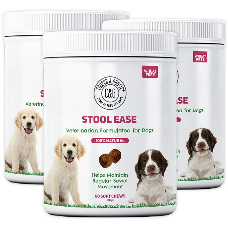 Stool Ease for Dogs 60 Soft Chews - Cooper & Gracie™ Limited